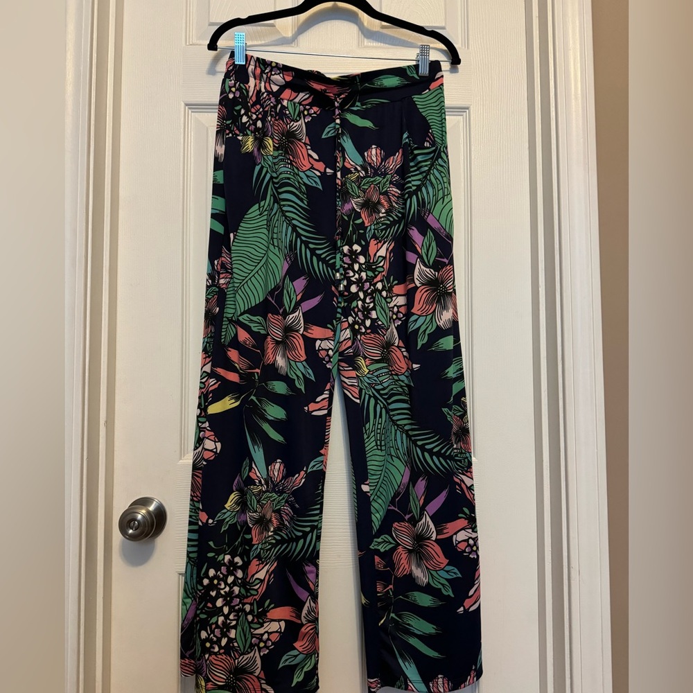 Floral Beach Pants